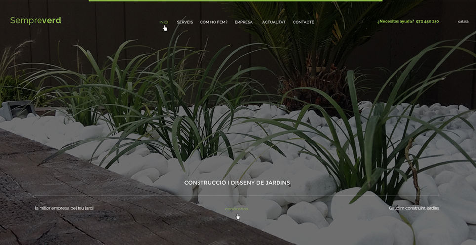 Projecte de disseny web a Sant Feliu de Guíxols