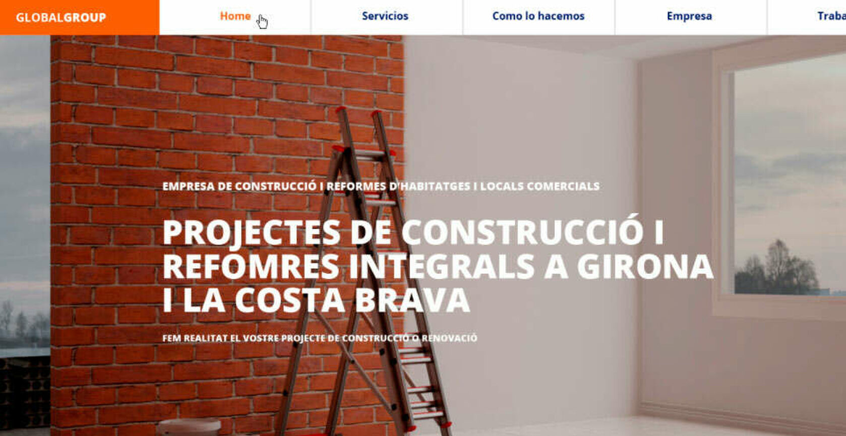Programación web en Girona para la empresa Global Group