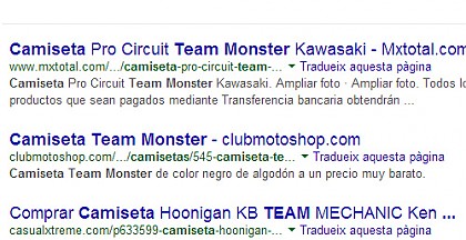 Noves eines per el posicionament web ( SEO ) de les botigues online Tiendadescantia