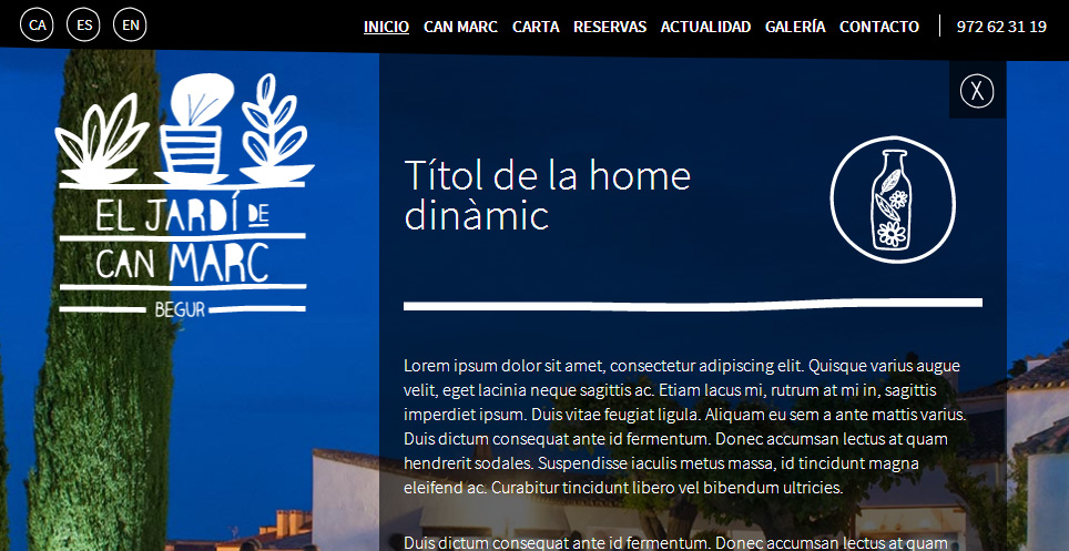 diseño web restaurantes