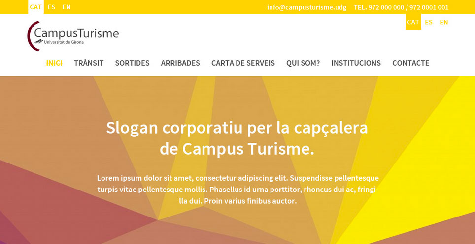 página web autogestionable girona