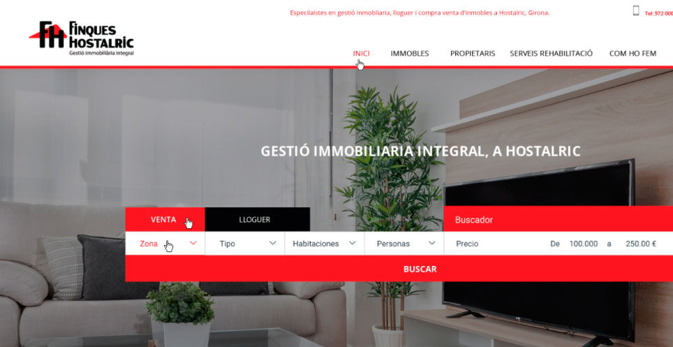 disseny web hostalric