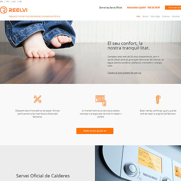 disseny pàgina web a Girona