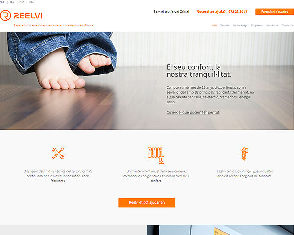 disseny pàgina web a Girona