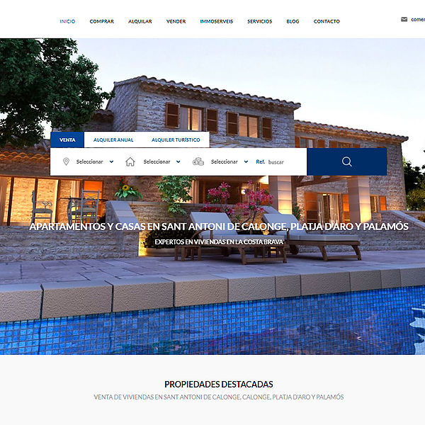 diseño web Sant Antoni de Calonge