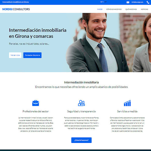 diseño páginas web profesionales Figueres